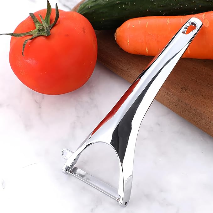 Peeler Stainless Steel Sharp Blade and Ergonomic Handle for Vegetables, Fruits, Potatoes, Carrots, Apples Kitchen Gadget