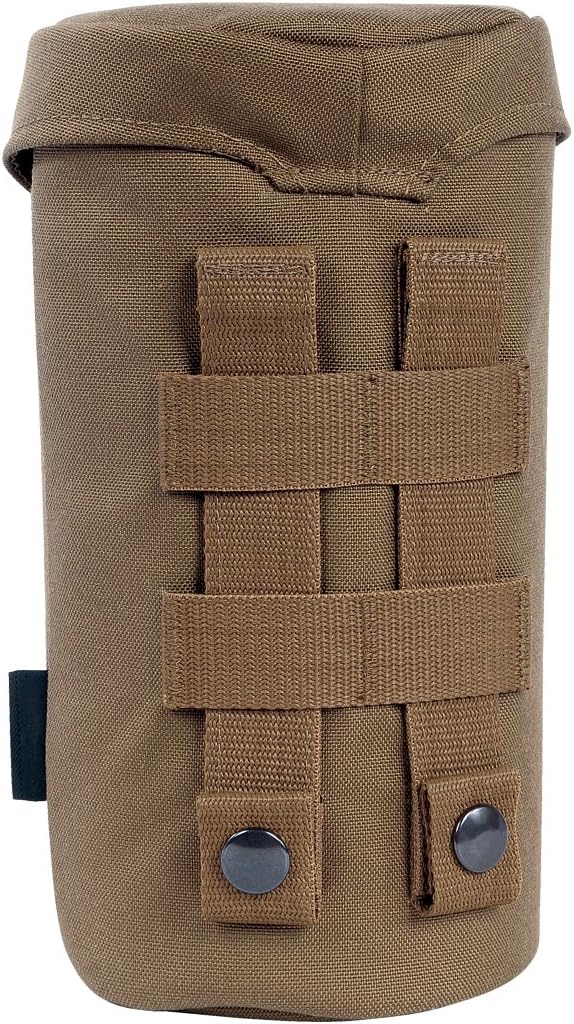 Tasmanian Tiger Tactical Water Bottle Holder with Strap - 1-Liter Molle System Bottle Holder with Quick-Release Buckle