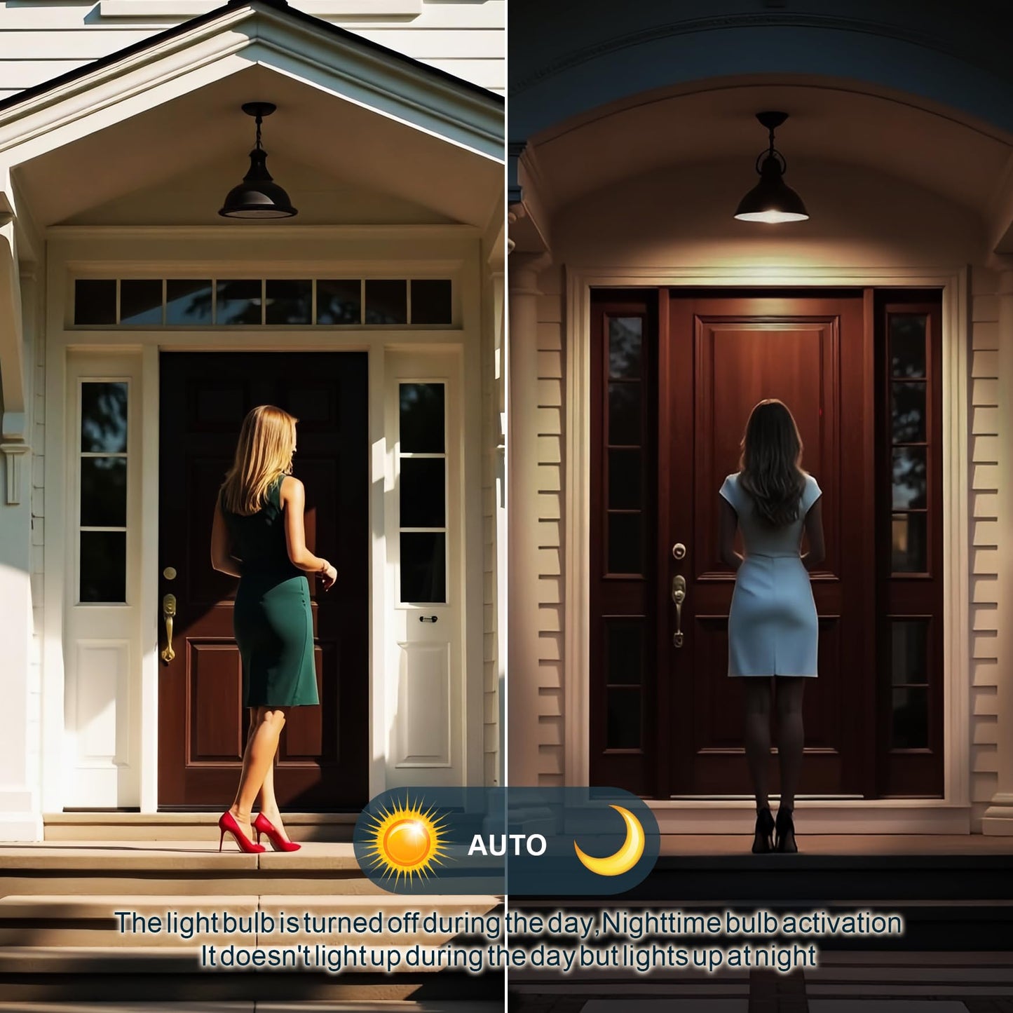 7117 Motion Sensor Light Bulbs  13W (100Watt Equivalent)  Motion Activated Dusk To Dawn Security Led Bulb  A19 E26 3000K Warm White  For Indoor And Outdoor Lighting  Porch  Stairs  Hallway 3Pack