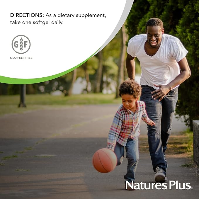 Natures Plus Beyond CoQ10-200 mg Ubiquinol - 30 Easy to Swallow Softgels - High Potency, High Absorption Supplement, Promotes Heart Health, Antioxidant - 30 Servings