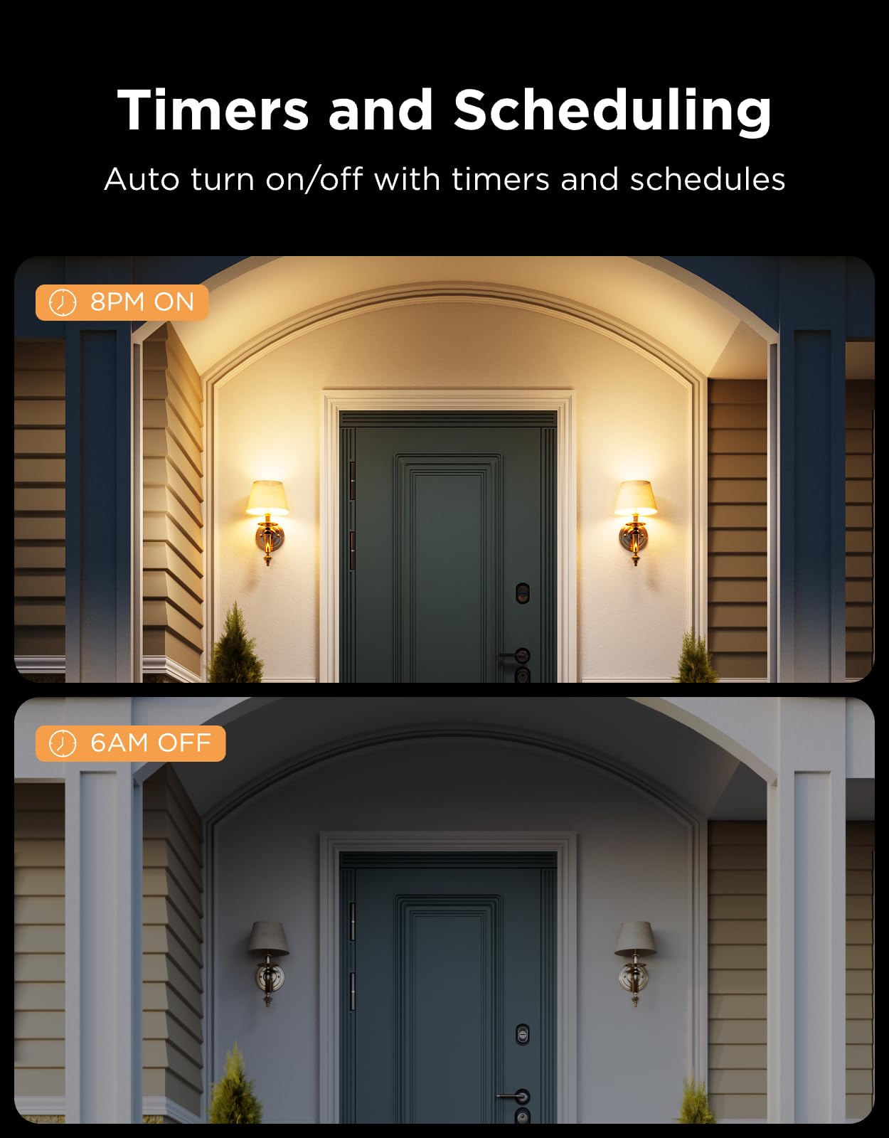 Govee E12 Led Bulb, Smart Light Bulbs Work with Matter, Alexa, Google Assistant, WiFi Candelabra Bulbs 40 Watt Equivalent, RGBWW Color Changing Light Bulb, 2.4Ghz Only, 450 LM, 4 Pack