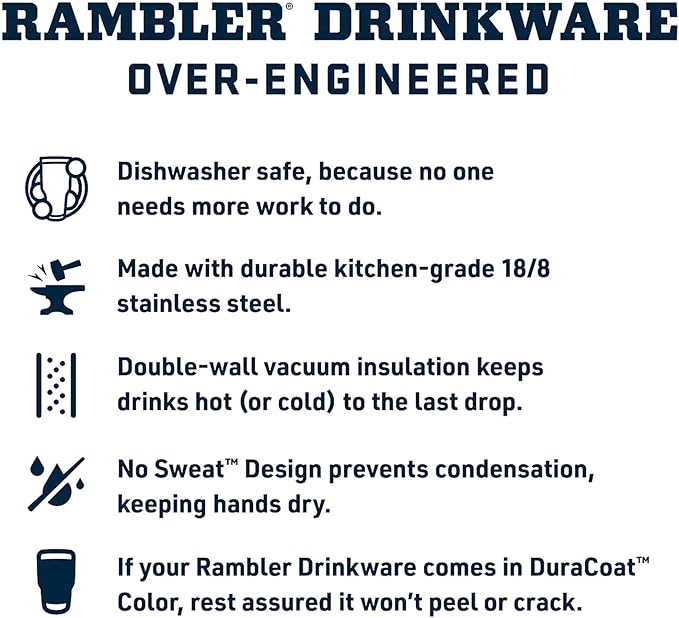 YETI Rambler 20 oz Stackable Tumbler, Stainless Steel, Vacuum Insulated with MagSlider Lid