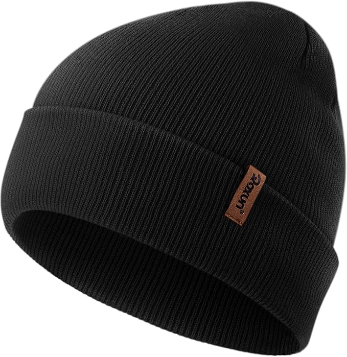 ROXUN Beanie for Men/Women Winter Hat Knit Cuffed Soft Warm Unisex Skull Stocking Cap