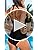 CUPSHE Women's One Piece Swimsuit Bathing Suits Halter Deep V Neck Self Tie Cutout Scalloped Swimwear