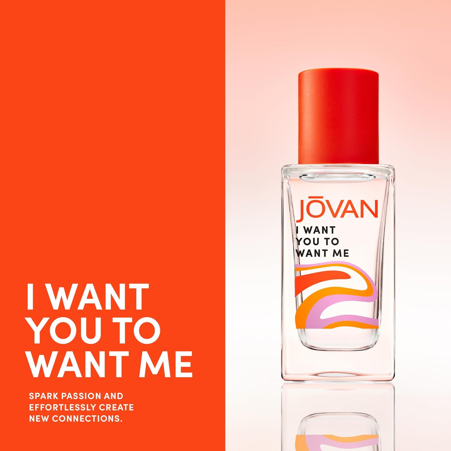 Jovan I Want You To Want Me Eau de Parfum 1.7 fl oz (Pack of 1), Notes of Pink Pepper, Musk, and Rose, Unisex Fragrance, Long Lasting, Everyday Fragrance, Travel Size