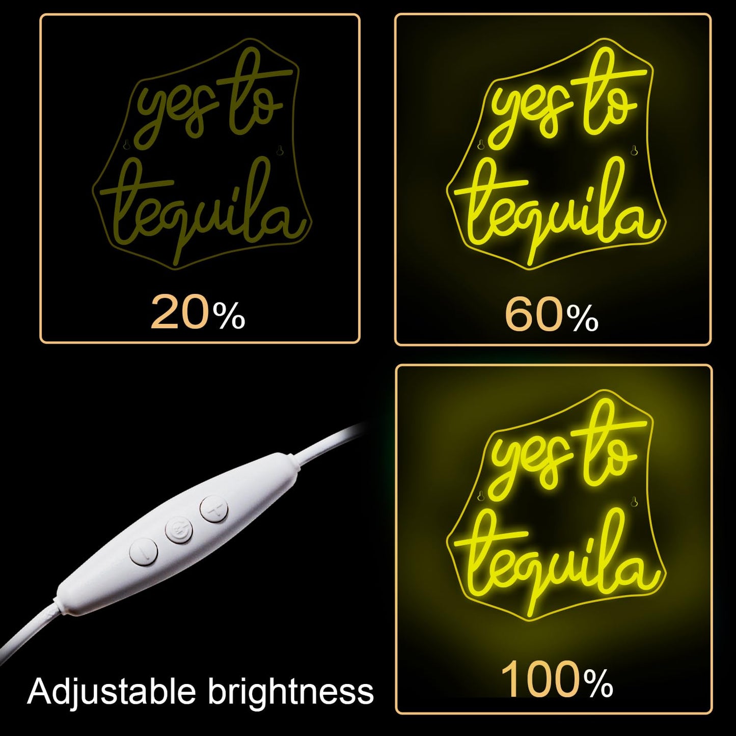 Nosun Yes To spirit-inspired flavor Neon Sign spirit-inspired flavor Bar Sign With Usb Neon Lights Bar Light Up Sign For Bar Party Men Cave Home Pub Led Bar Sign Gifts For Men/Women 12.6 * 12.2Inches