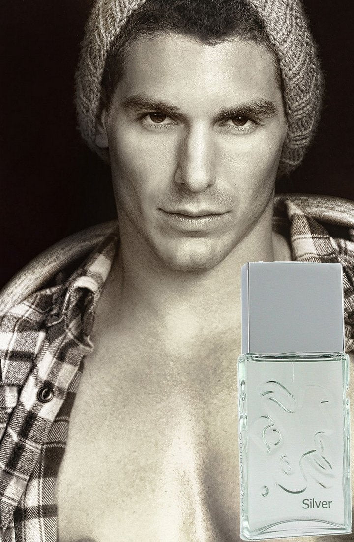 Carlo Corinto Silver EDT Spray for Men, 3.3 Ounce