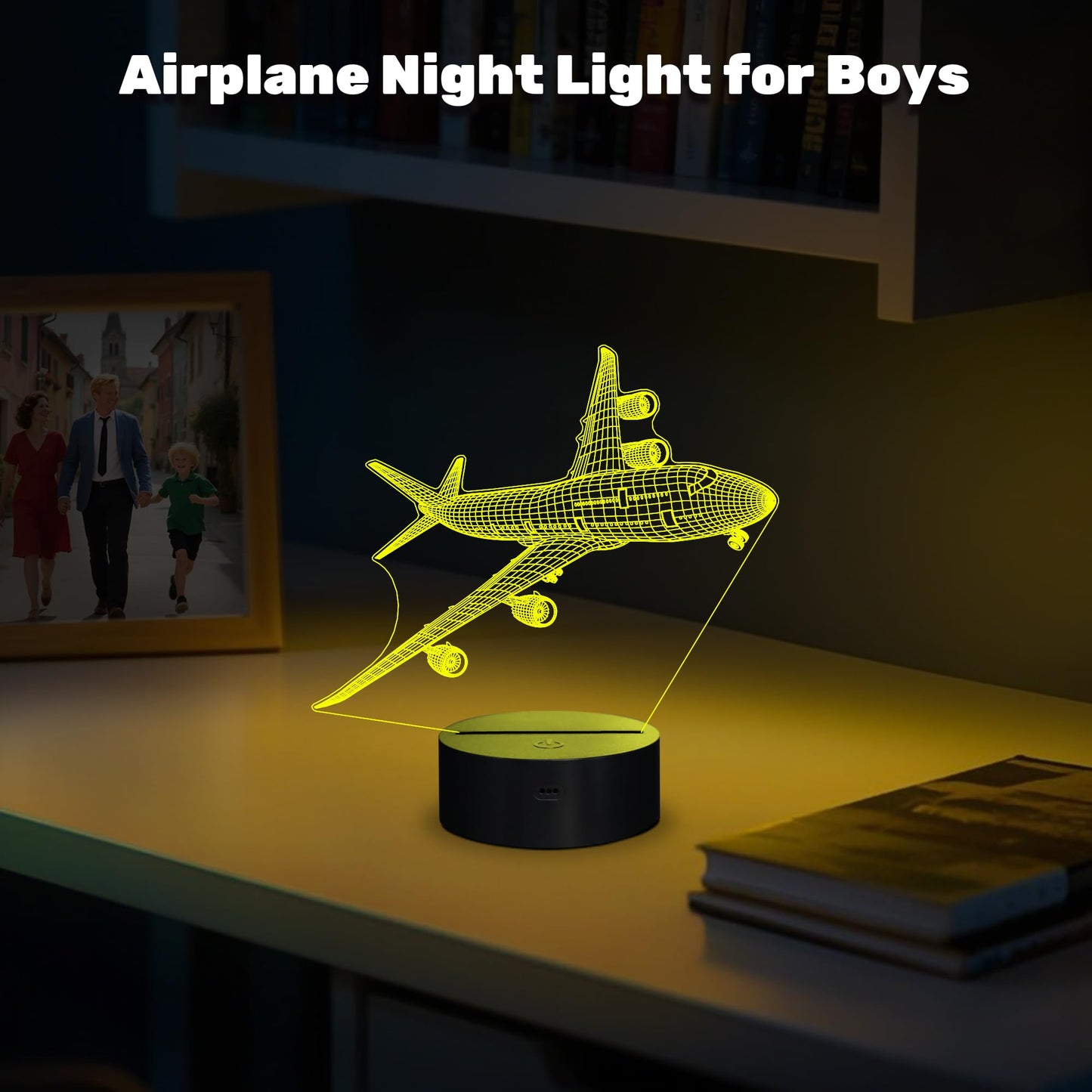 Anywin Air  Lamp with Remote Control, 16 Colors, Dimmable, Model AW-Air , Color: Air  2