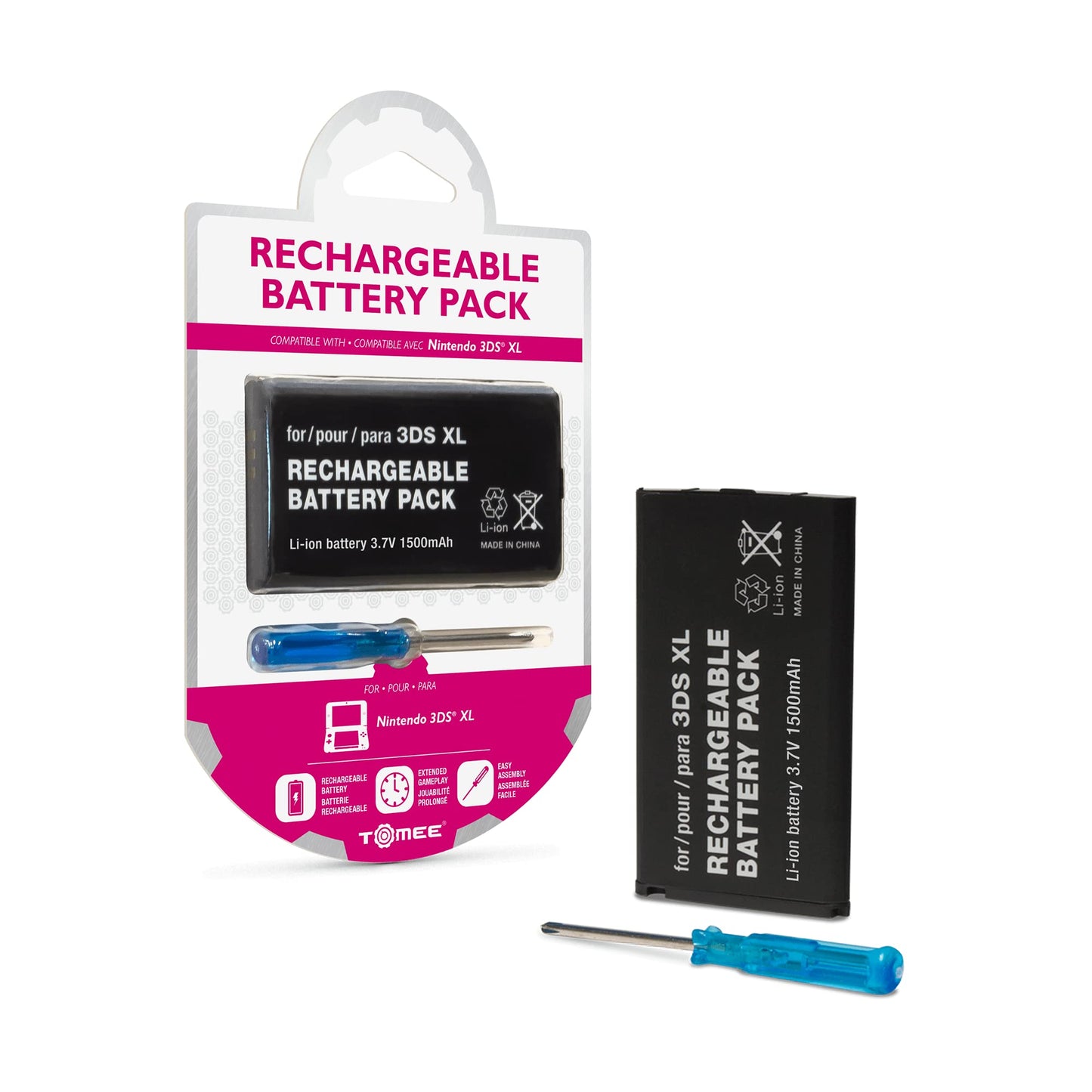 Tomee Rechargeable Battery Pack For New 3Ds Xl/ 3Ds Xl