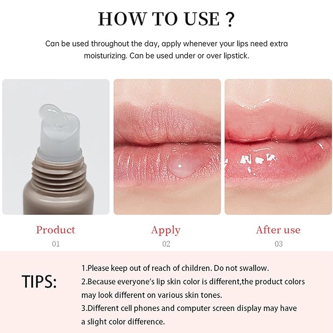 Petansy 4PCS Special Lip Butter Balm - Conditioning Lip Mask and Lip Balm for Instant Moisture,Natural Ingredients Vegan Non-Sticky Lip Glowy Balm，Soothing Lip Care