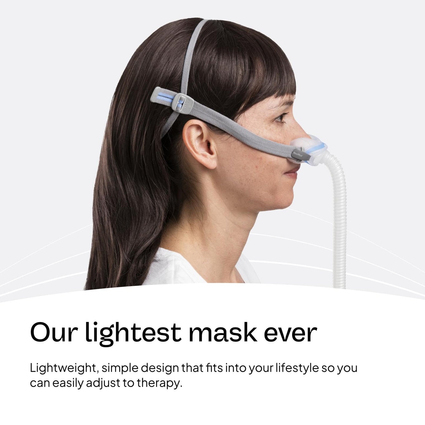 ResMed AirFit N30 Frame System - For Nasal CPAP Mask - Replacement CPAP Accessories - Without Headgear - Medium