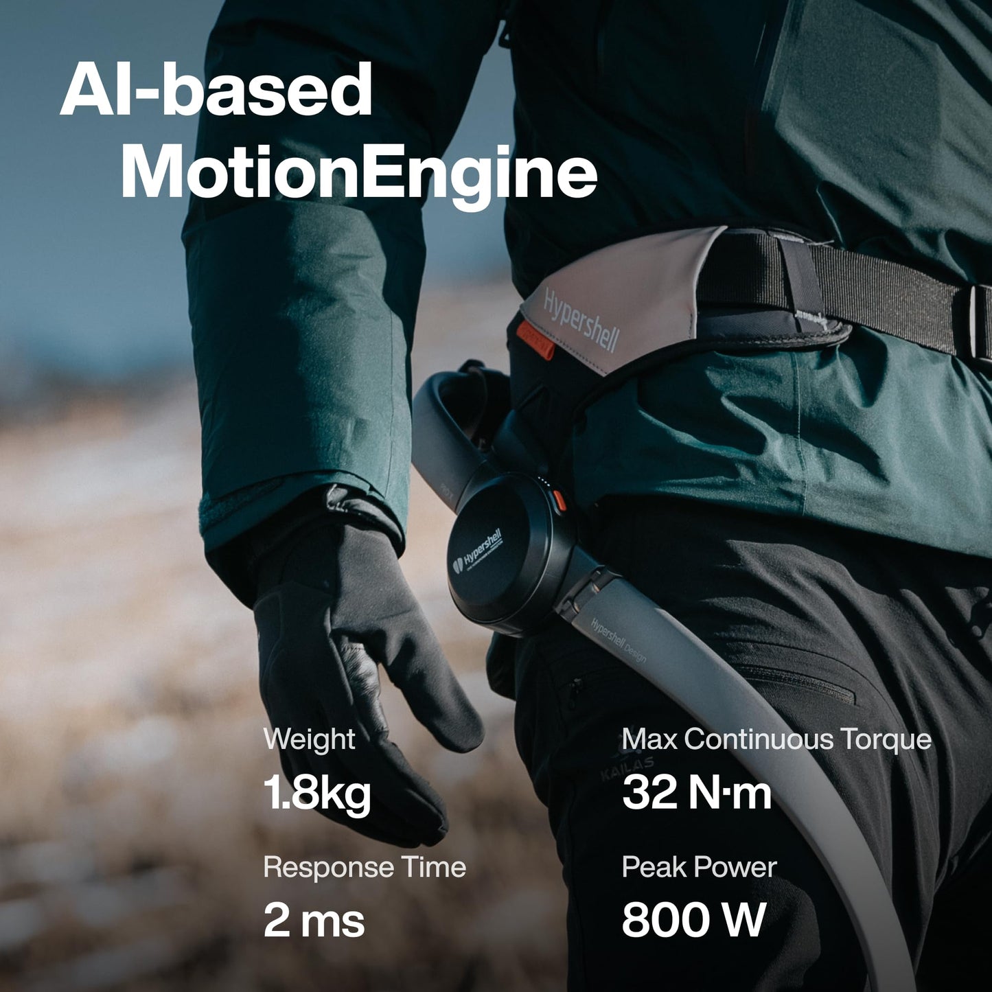 Hypershell Carbon X AI-Powered Wearable Exoskeleton - Anti-Cold Battery (x2)