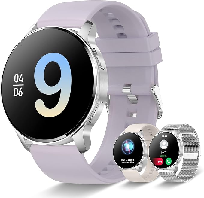 Smart Watch for Women (Answer/Make Call), Fitness Tracker for Android and iOS Phones Waterproof Smartwatch with 1.32" HD F...