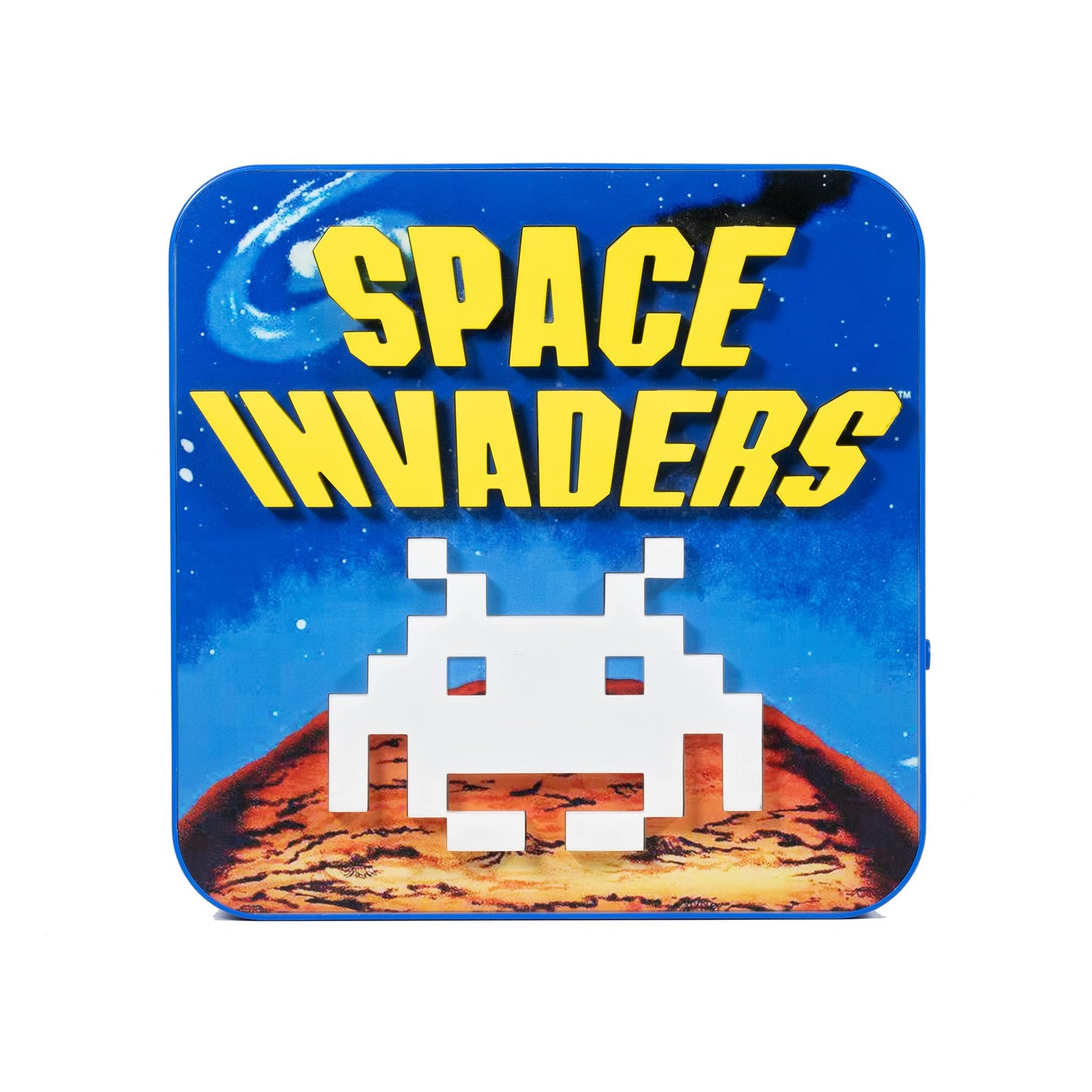 Numskull Space Invaders Lamp - Plastic Ambient Gaming Light - Official Merchandise - Ideal for Bedroom, Home, Study, Office - Model NS2835