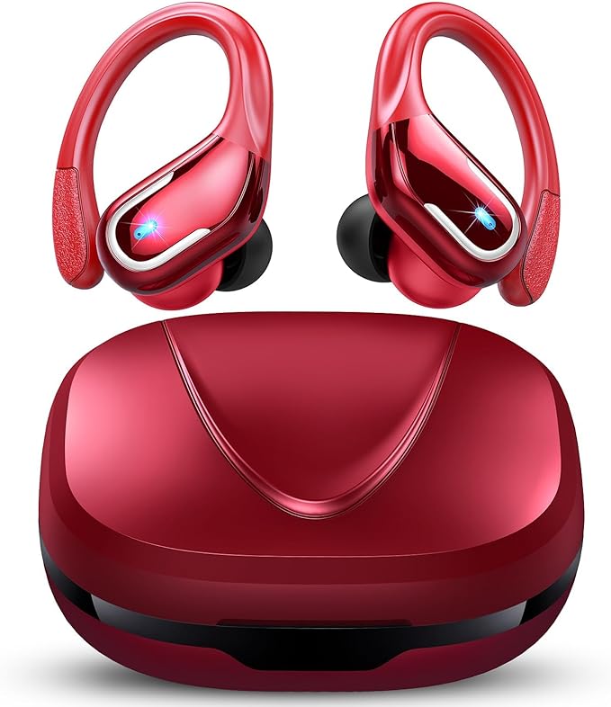 Wireless Earbud, 75Hrs Bluetooth 5.4 Headphones IP7 Waterproof for Sport, Running Wireless Earphones with ENC Noise Cancel...