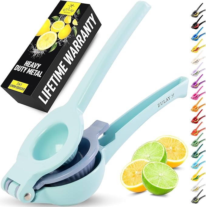 ZK Lemon Squeezer - 2 in 1 - Light Blue & Purple Slate