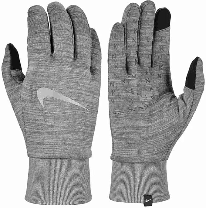 Nike Mens Sphere 3.0 Running Gloves Gray | Silver XL