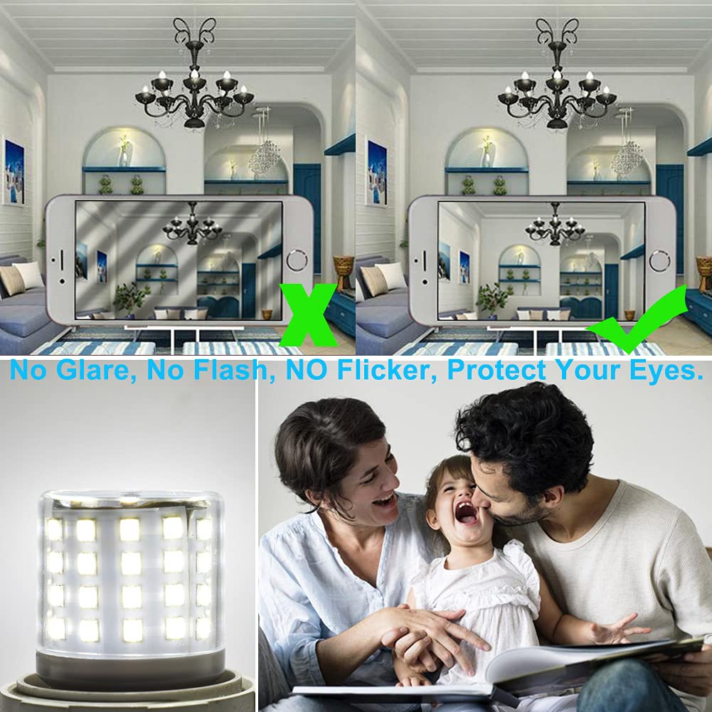 Tzlonmfg Led Appliance Light Bulb, 4W (40W Equivalent), Daylight White 5000K, E26 Medium Base, Pack Of 3