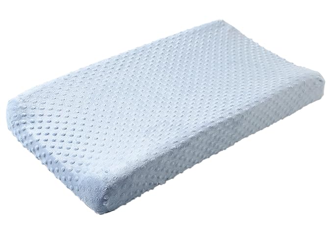Changing Pad Cover, Soft Changing Table Sheets for Baby Boy and Girl, Diaper Changing Table Cover Fit 32"/34'' x 16" Pad (Blue)
