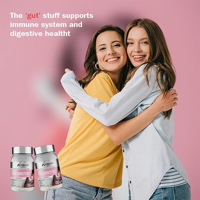 Vaginal Probiotics for Women Vag Health Womens Probiotic for PH Balance Vaginal Odor, Prebiotics Lactobacillus Probiotic Blend Supplement, Cranberry Flavour, 120 Capsules / 2 Packs