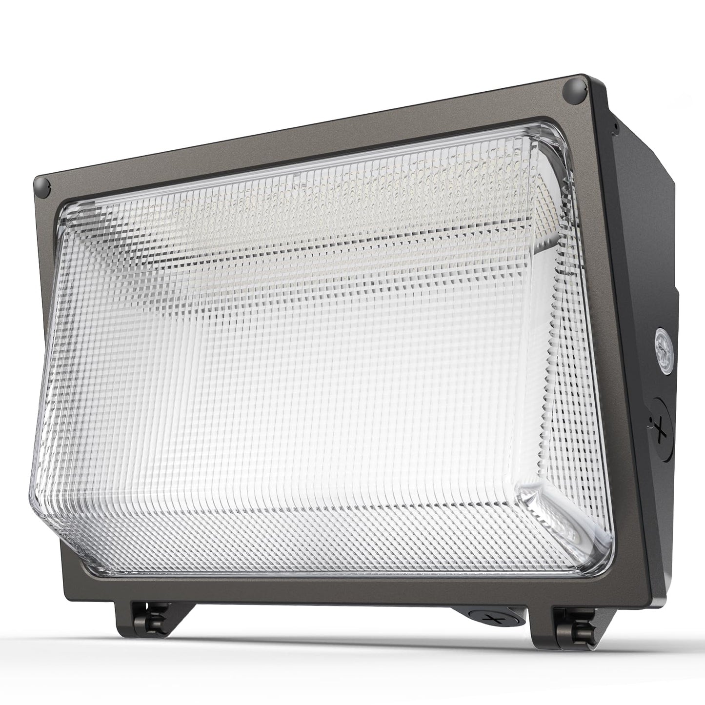 Litezone Led Wall Pack 150W: 22500Lm Outdoor Wall Lights With Dusk To Dawn Photocell - Glass Lens Led Security Flood Lighting For Parking Lot And Warehouse