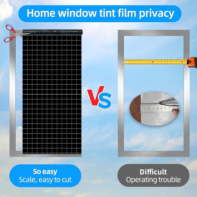 Blackout Window Film，Sun Blocking Window Privacy Cover for Glass Removable Darkening Dark Black Out Window Cover Tint Shades for Home Day Sleep Light Blocker（ Black Rainbow 35.4 * 157.4 in）