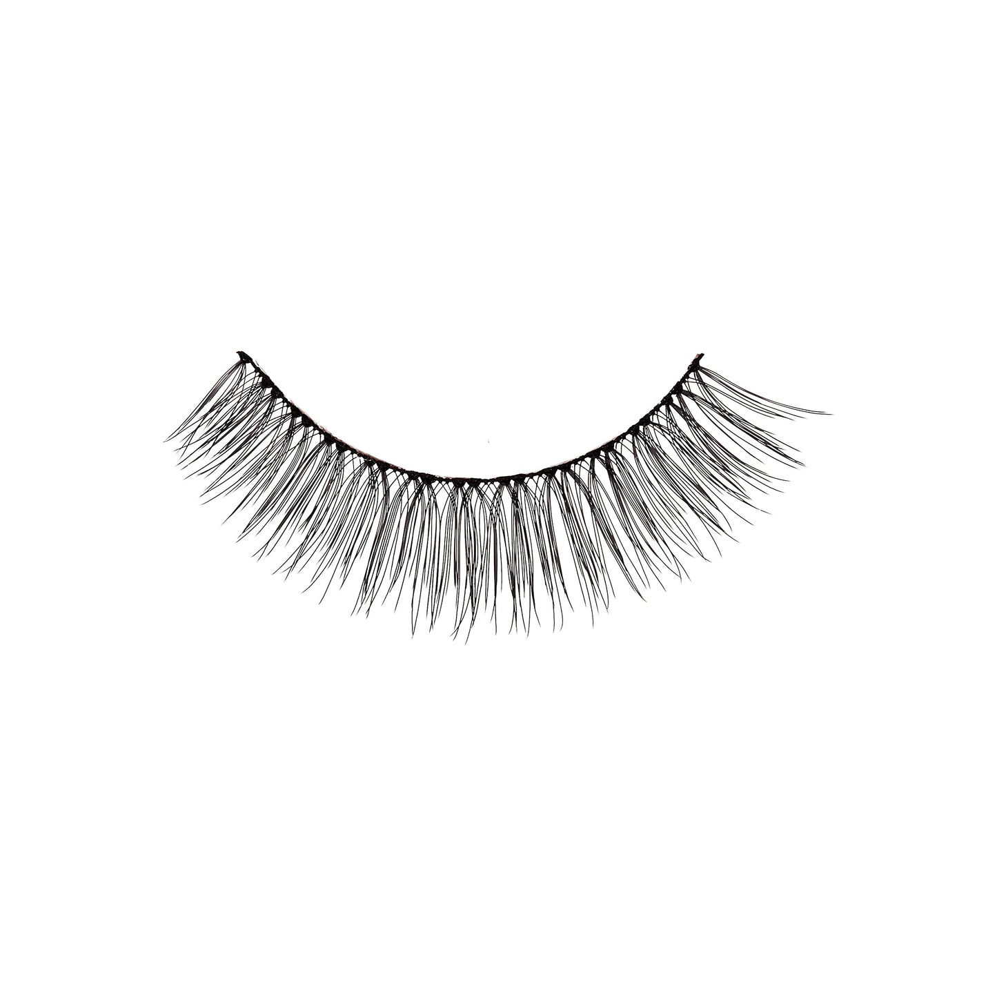 KISS Looks So Natural, False Eyelashes, 'Shy', 14mm, Includes 1 Pair Of Lash, Easy to Apply, Reusable Lash Clusters