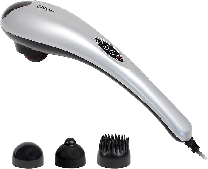 Daiwa Felicity Tapping Pro - Handheld Deep Tissue Back, Neck, Shoulder, Leg, Calf Muscle Massager with Extension Handle - ...