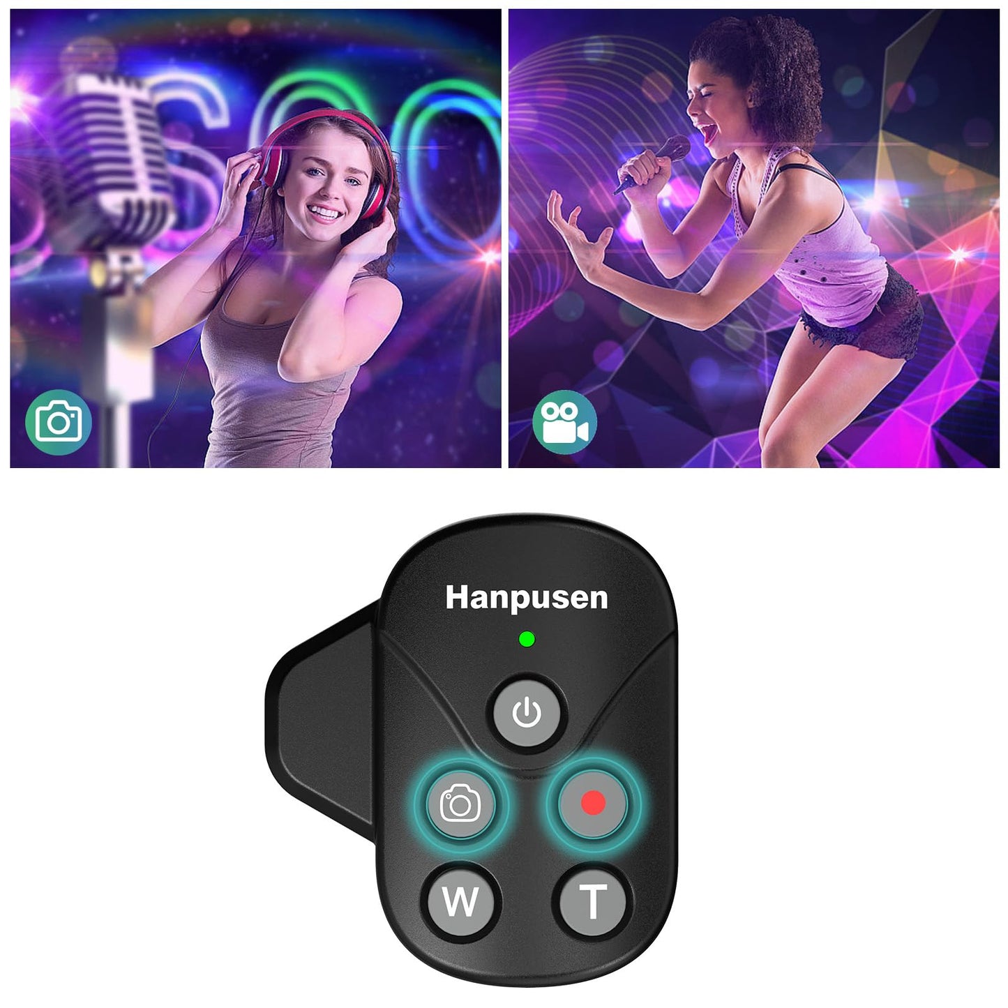 Camcorder Remote Control Zoom Controller Compatible With Lanc Or Remote Jack (2.5 Mm) For Canon Xa50 Xa55 Xa40 Xf405 G60 G50 G40