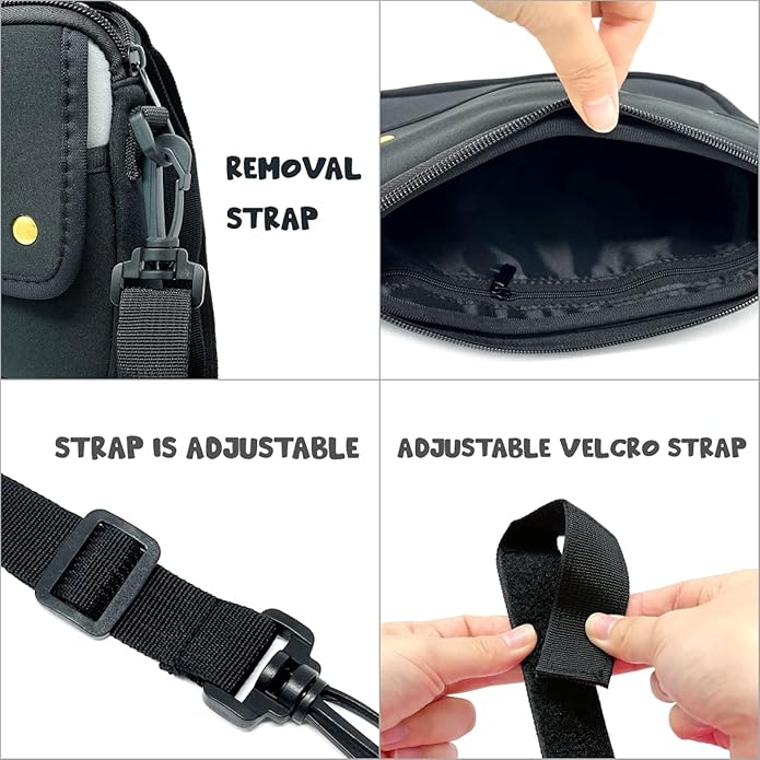 allydrew Waterproof Bike Bag, Handlebar Cycling Storage Pouch for Tools and Accessories