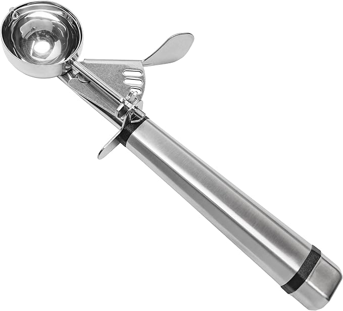 Fat Daddio's SCTP-40 Stainless Steel Cookie Portioning Scoop, No. 40, 1 2/3 tbsp