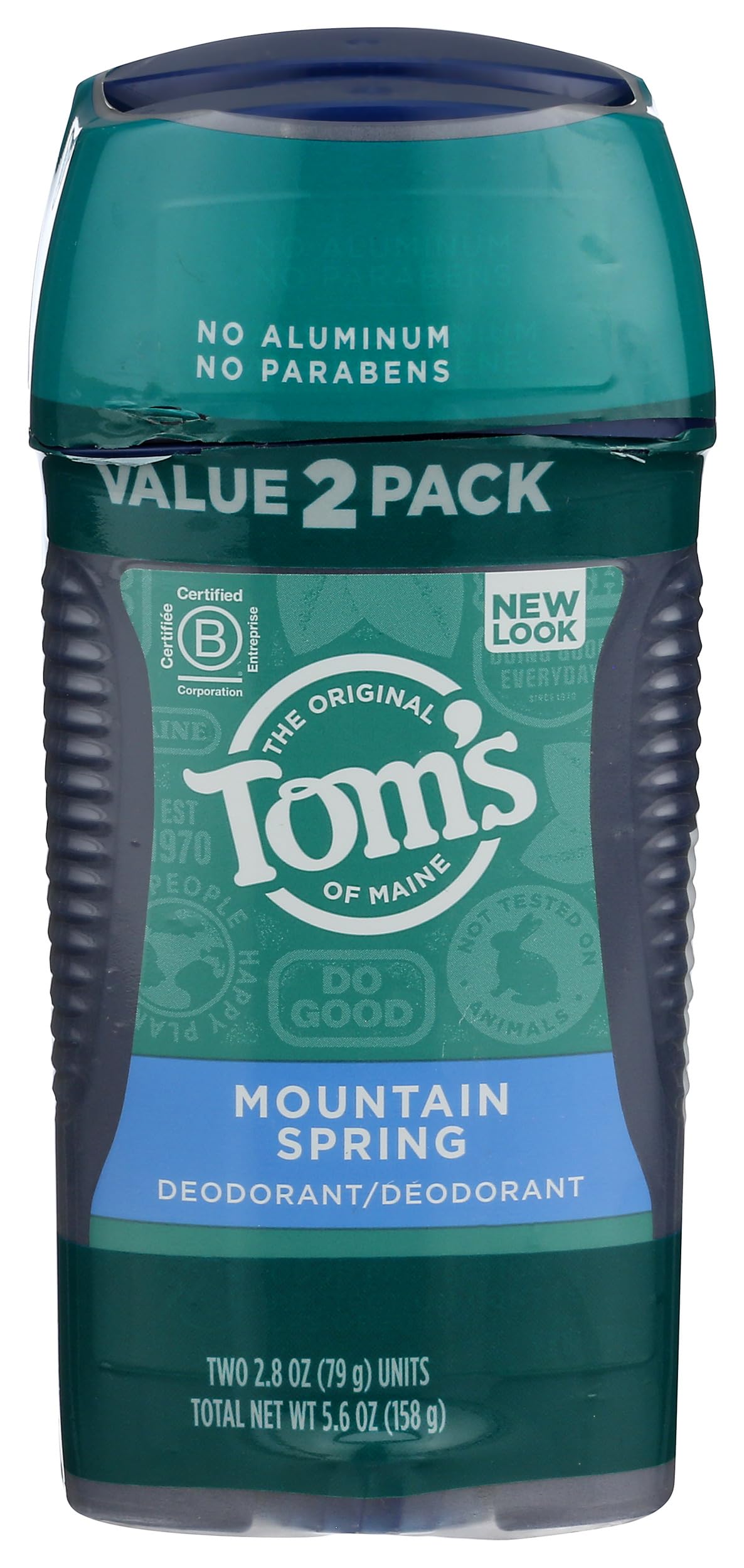Mountain Spring Long Lasting Stick Deodorant Twin Pack