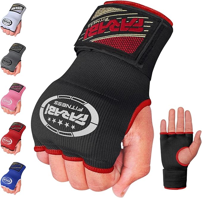 Farabi Quick Wraps Gloves Gel Paded Hand Wraps Adult MMA Boxing Muaythai Bandages Hand Protector 80cm Meter Wrist Support ...