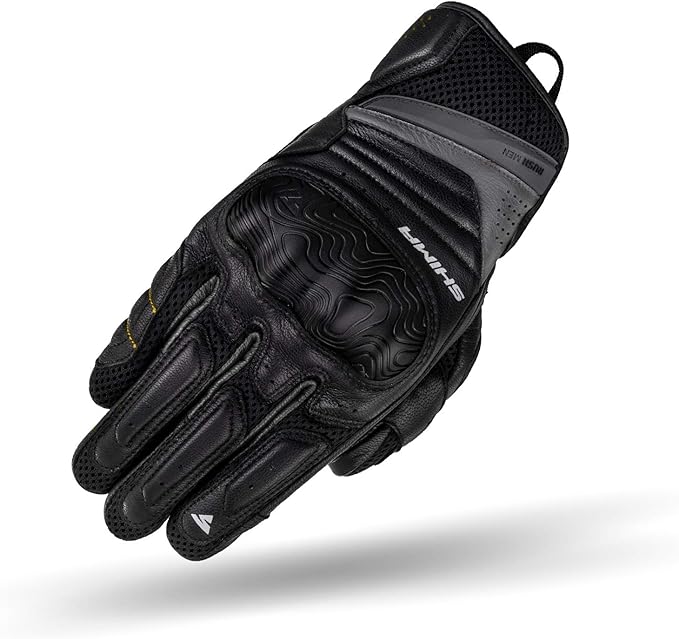 SHIMA Rush Motorcycle Gloves Men Leather Textile Short Summer Biker Armoured Protectors Motorbike Perforated Ventilated To...