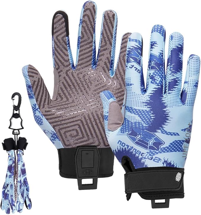 Seibertron S.P.S.G-5 Ultimate Flying disc Gloves Super Grip and Disc Gloves Sun Protection Breathable Touchscreen Sport Fr...