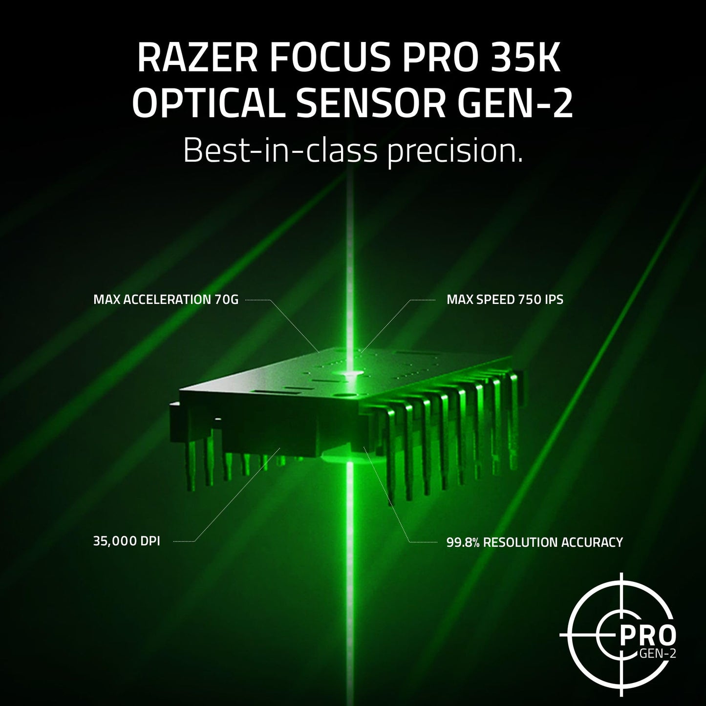 Razer Viper V3 Pro Wireless Esports Gaming Mouse: Symmetrical - 55g Lightweight - 8K Polling - 35K DPI Optical Sensor - Gen3 Optical Switches - 8 Programmable Buttons - 95 Hr Battery - White