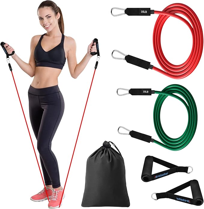 Brebebe Door Anchor Strap for Resistance Bands Exercises, Multi Point Anchor Gym Attachment for Home Fitness, Portable Doo...