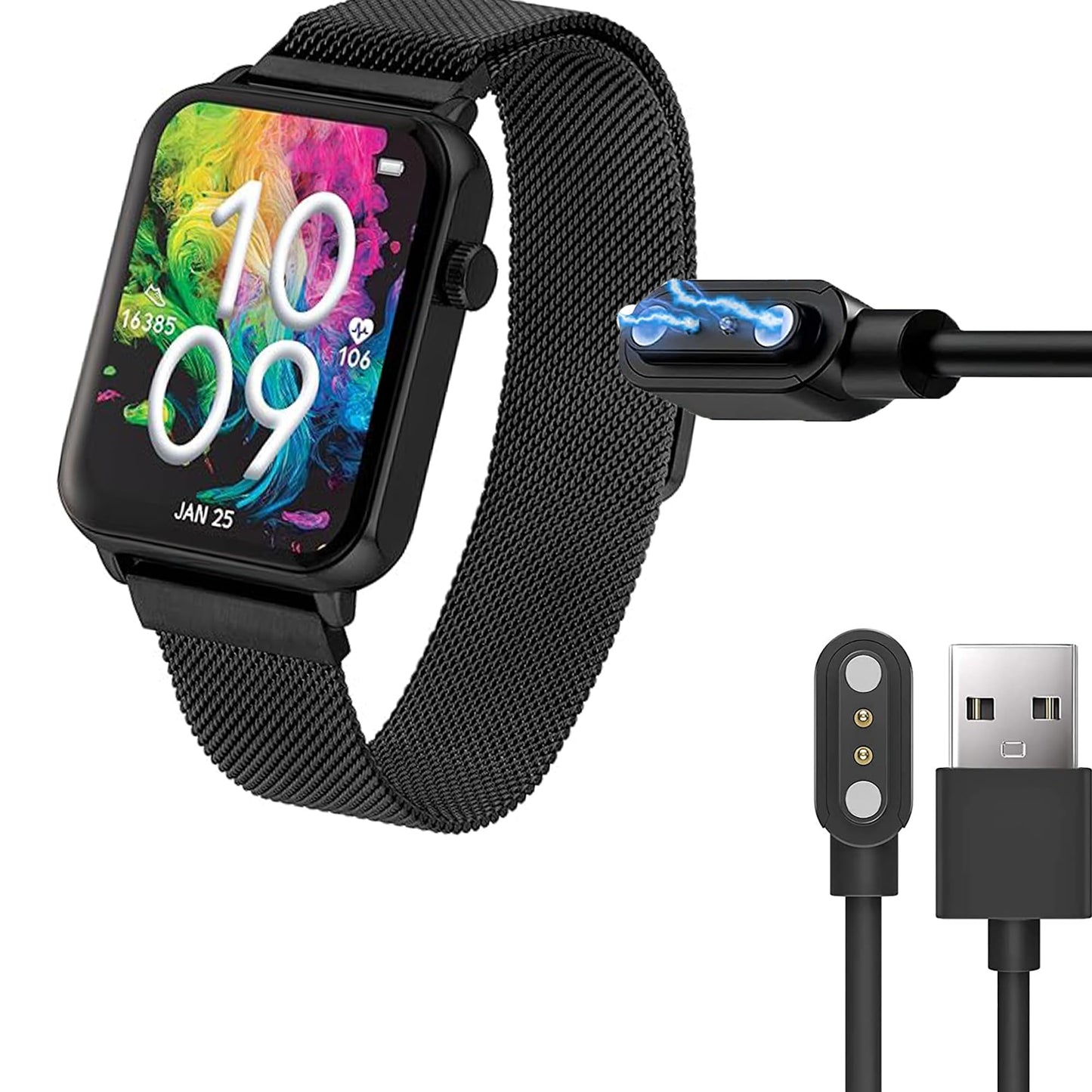 Compatible With Armitron Matrix Smartwatch Charger, Magnetic Replacement Charging Compatible For Armitron Connect Matrix, Lunar