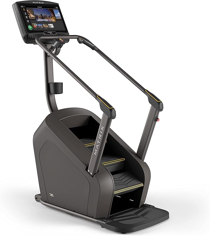 Matrix Fitness C50 Climbmill | High Calorie Burn, Low Impact Workout, Cardio Endurance | Low Ceilings Design, Powerful Exa...