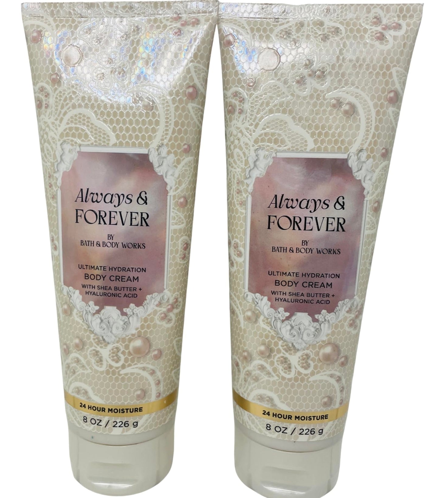 Bath & Body Works Women's Always and Forever Ultimate Hydration Body Cream 8 Ounces Pack of 2
