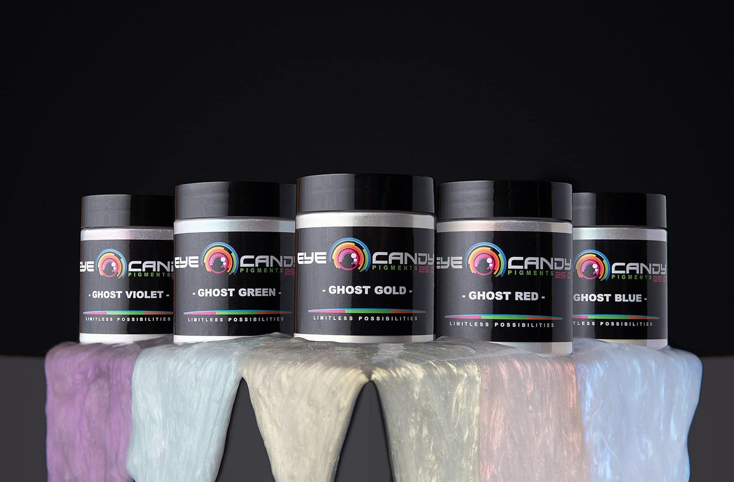 Eye Candy Premium Mica Powder Pigment “Glimmer Ghost Violet” (25g) Multipurpose DIY Arts and Crafts Additive | Woodworking, Bath Bombs, Resin, Epoxy, Soap, Nail Polish (Glimmer Ghost Violet, 25G)