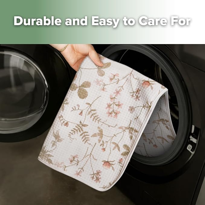 haakaa Waterproof Changing Pad Liners, 100% Cotton, Soft & Breathable (1pc, 19.5" x 27.5" Vintage Garden)