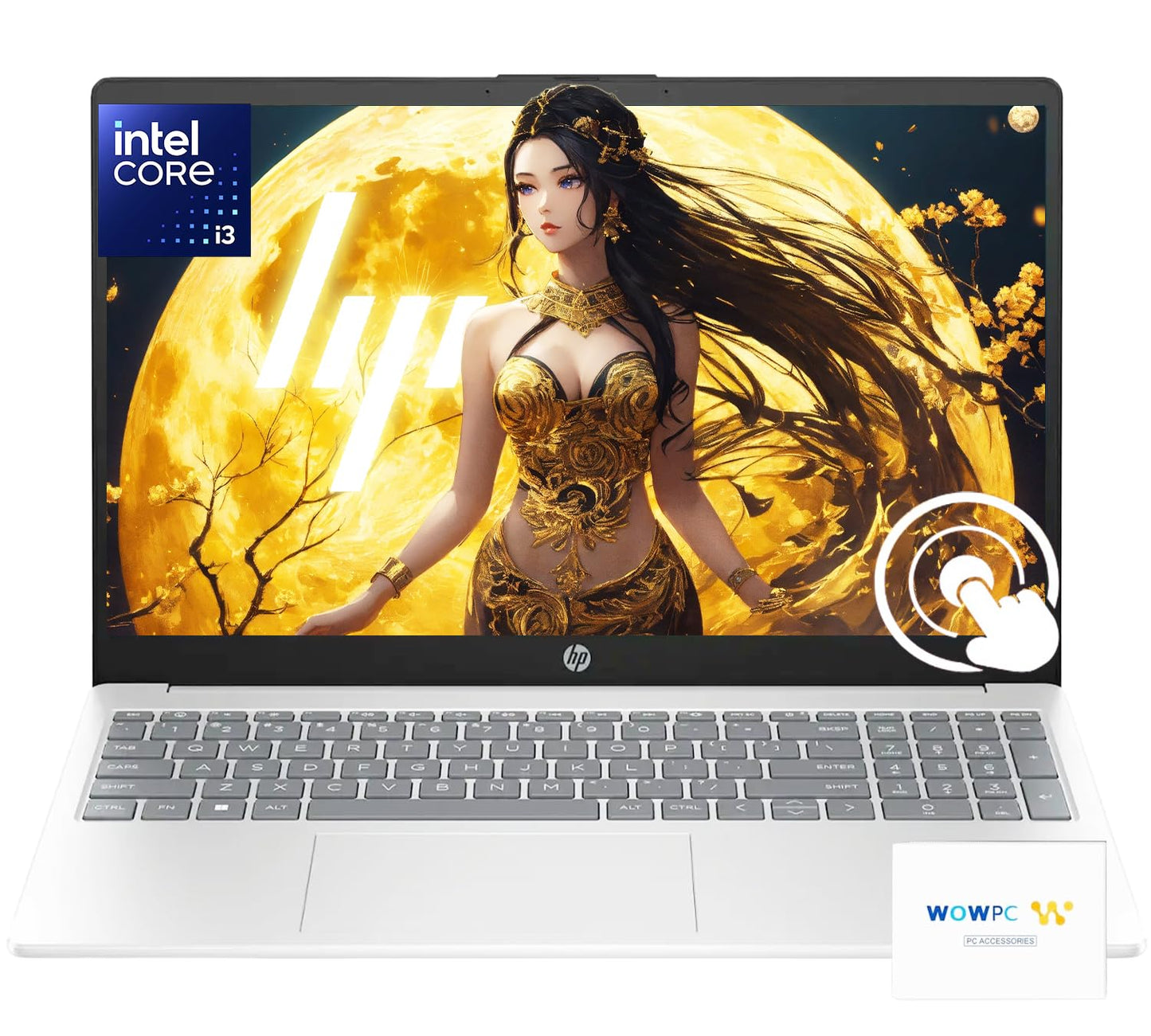 Hp Pavilion 15.6 Touchscreen Laptop | 40Gb Ram | 1Tb Storage (512Gb Ssd + 512Gb External Storage) | Intel 12Th-Gen 6 Core Proces