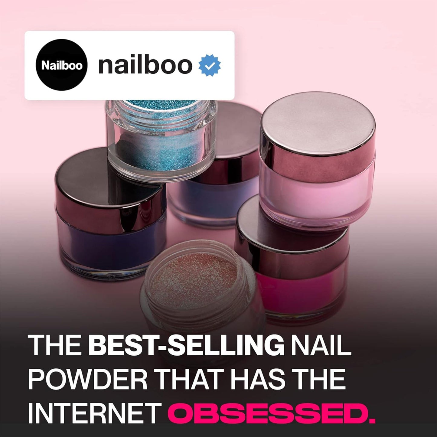 Nailboo Premium Nail Dip Powder - Chestnut Chills 14g, Long-Lasting DIY Nails, No UV Lamp Needed, Model 850033226560
