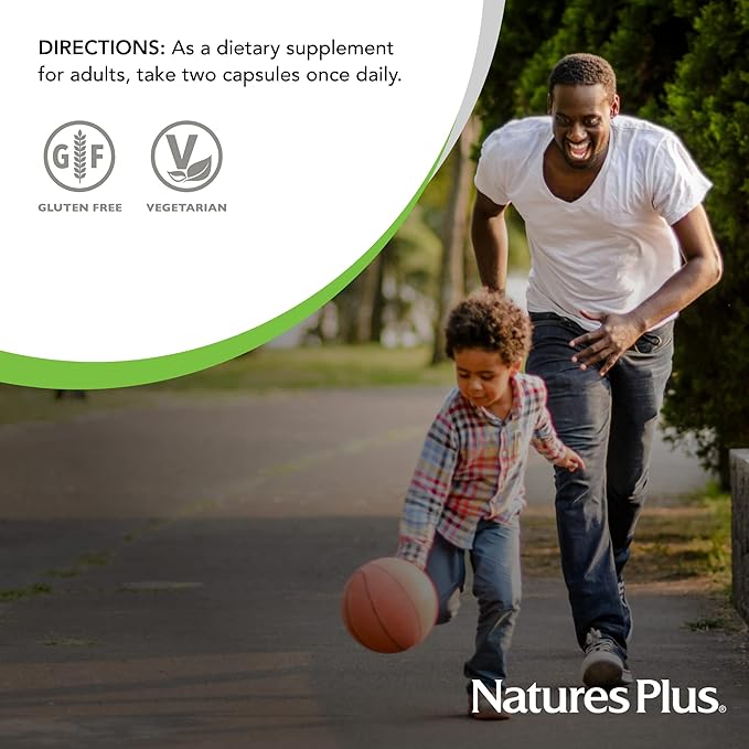 Natures Plus AgeLoss Eye Support - 60 Capsules - with Lutein, Astaxanthin & Zeaxanthin - Vegetarian, Gluten Free - 30 Servings