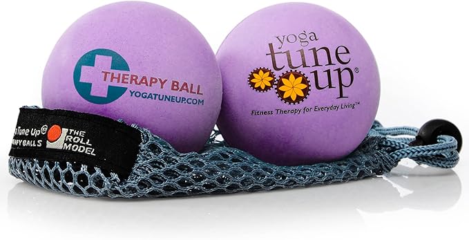 YOGA TUNE UP® Therapy Balls in Tote by Tune Up Fitness - Massage Balls for Trigger Point, Pressure Point & Myofascial Rele...