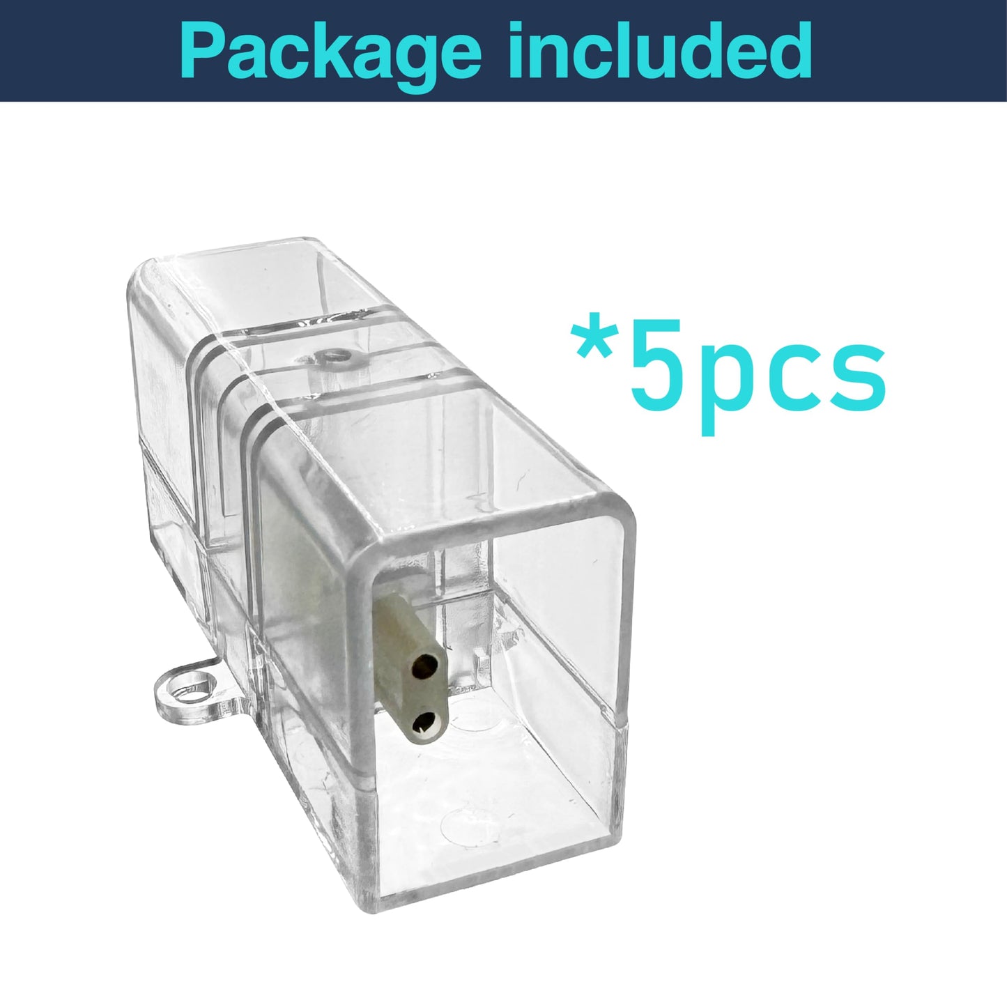 5 Pack Hexagon Garage Light Connectors 180 I-Connector 2 Pin 2 Way Led Garage Light Copper Pin Diy Hexagon Accessories Replacement/Spare For Honeycomb Lighting Systems (5 Pack I Connector)