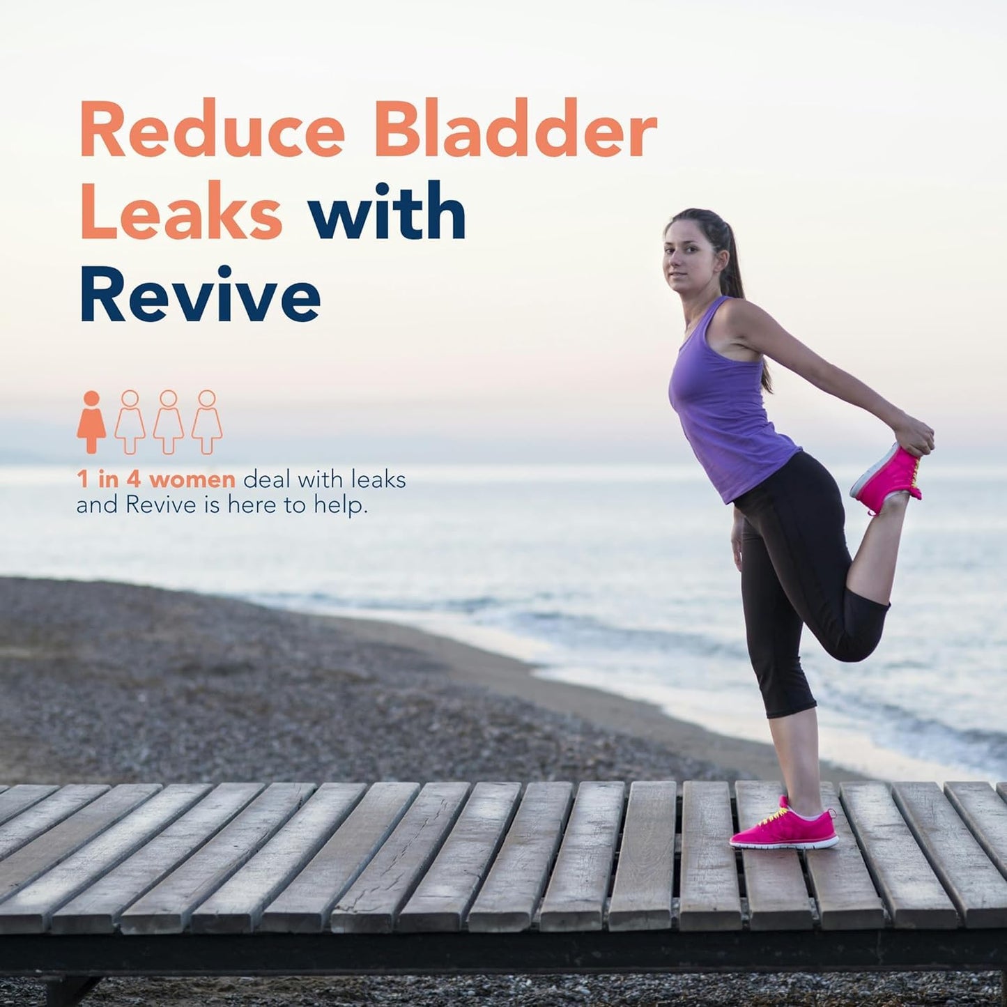 Revive Bladder Support Pessary for Women | Reusable Vaginal Device for Stress Incontinence & Leak Control | Comfortable Alternative to Pads & Liners | Womens Health Support | 1 Pack, One Month Supply