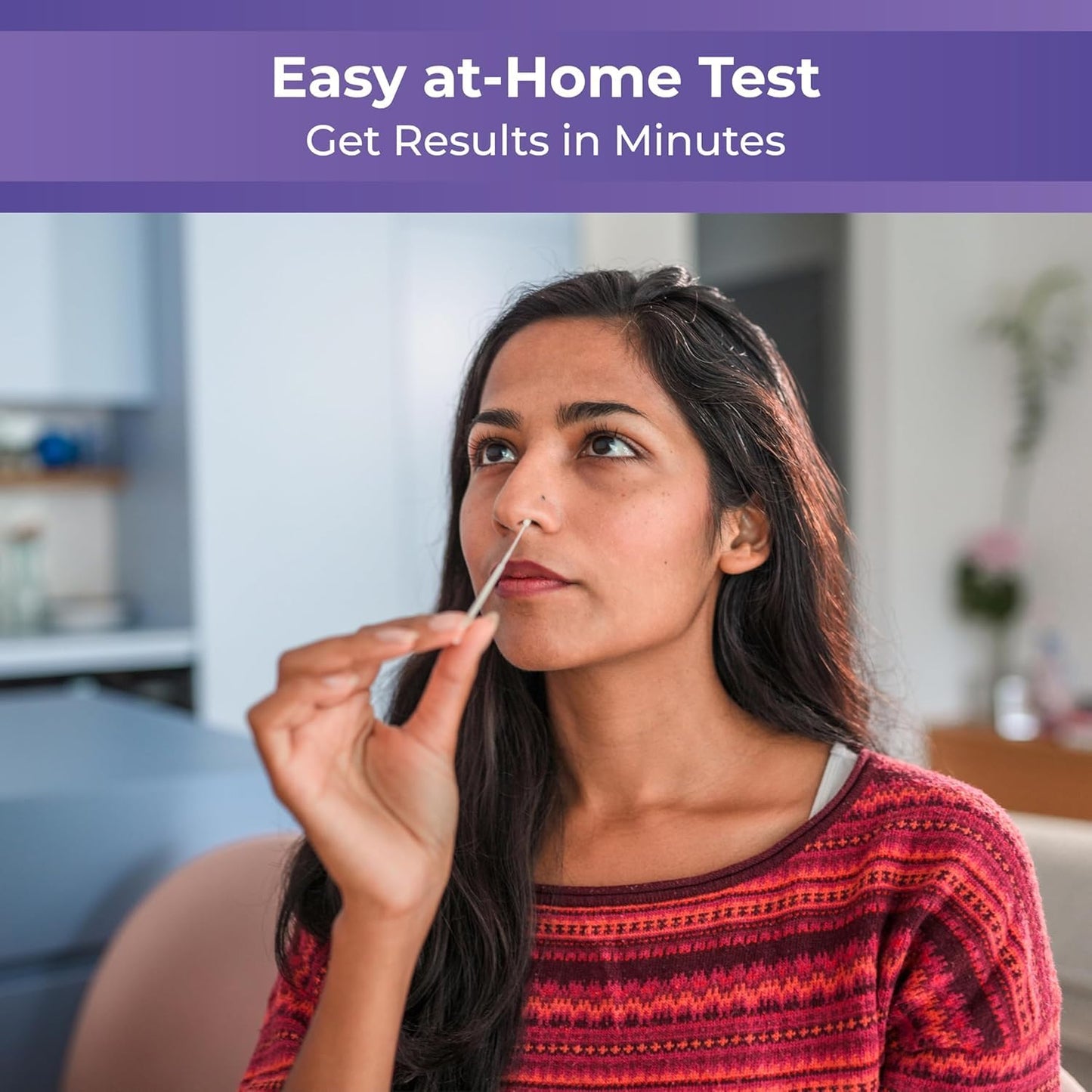 INDICAID COVID-19 Antigen Rapid Test, FDA EUA Authorized OTC COVID Home Test, 2 COVID Tests in a Individual Pack, Convenient for Both Home Use and Business Distribution, HSA/FSA Eligible, Easy to Use