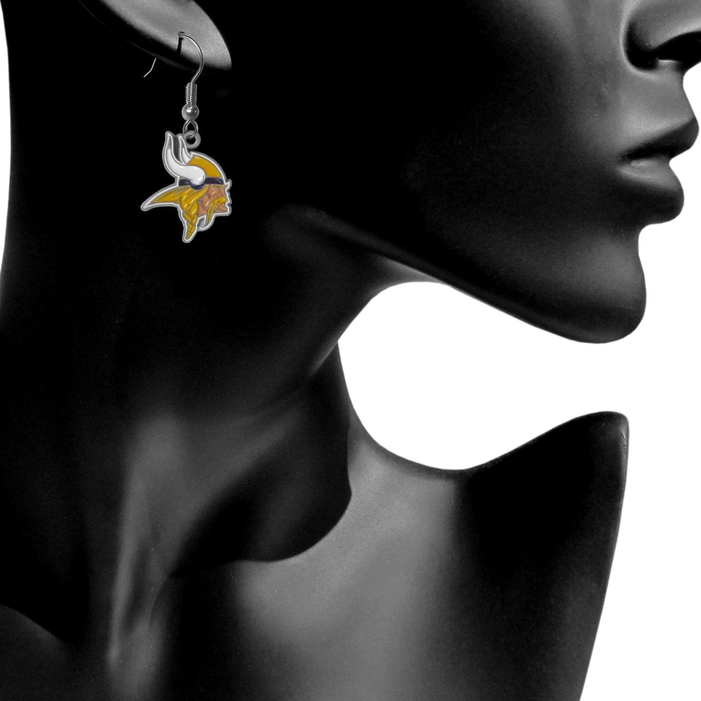 Siskiyou Gifts Co, Inc. NFL Minnesota Vikings Dangle Earrings
